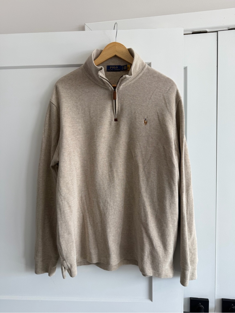 Polo by Ralph Lauren Men’s Double-knit Mockneck Sweatshirt